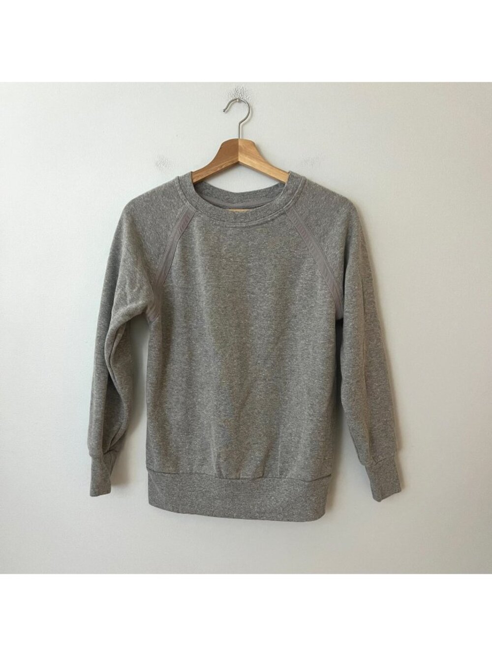 Prana Cozy Up Gray Crewneck Sweatshirt Women's Size Small